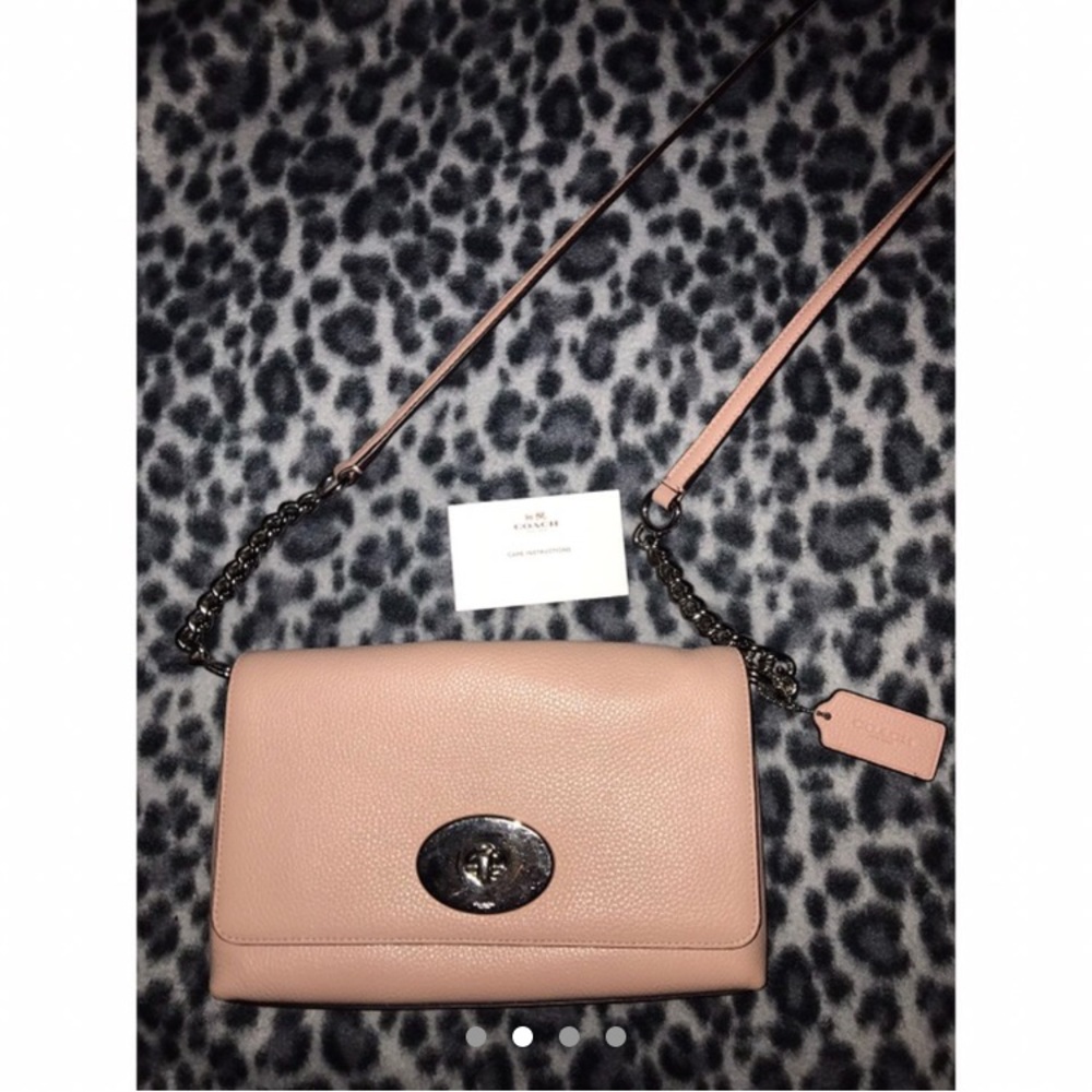 Baby Pink Coach Crossbody